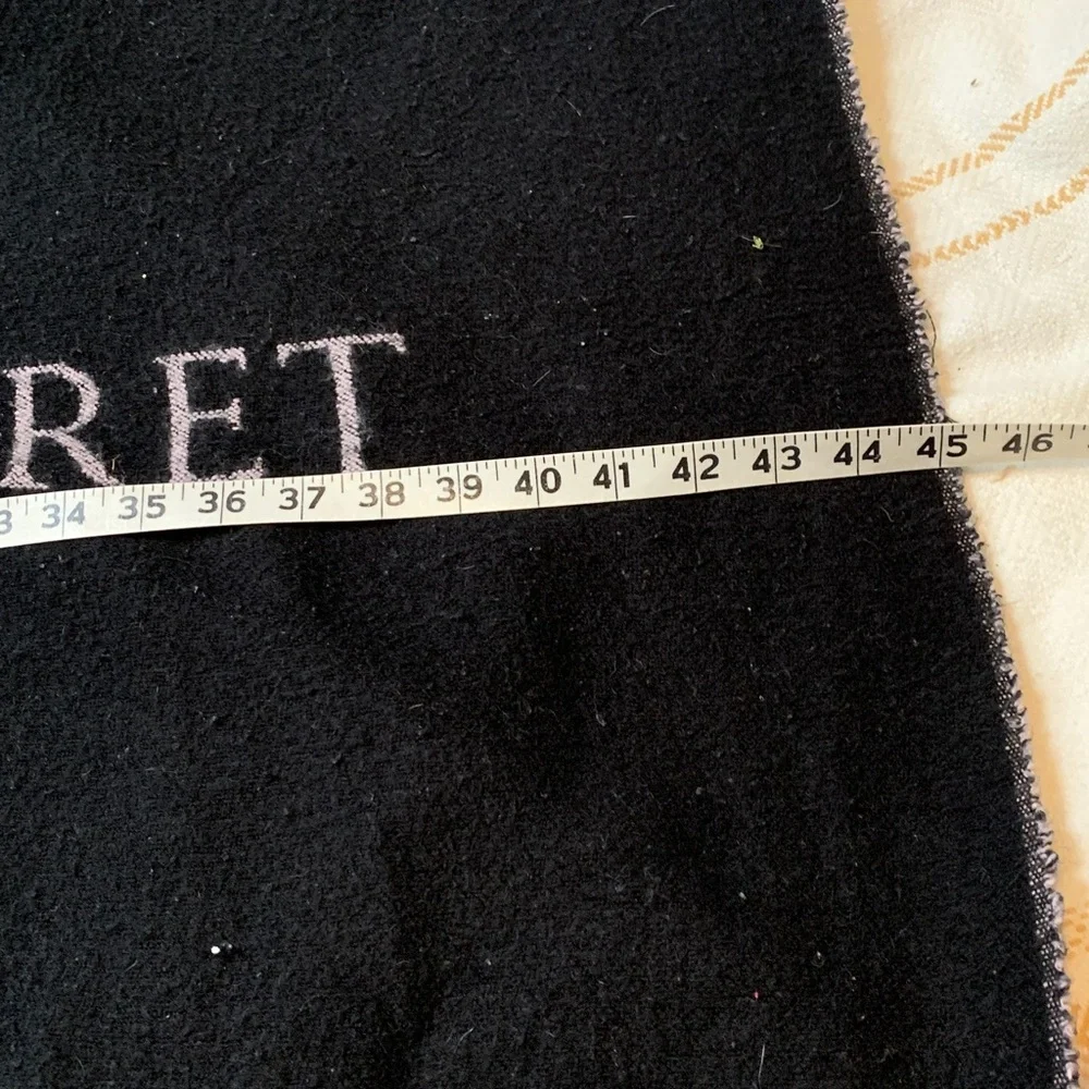 Victoria’s Secret Fringed Throw Blanket